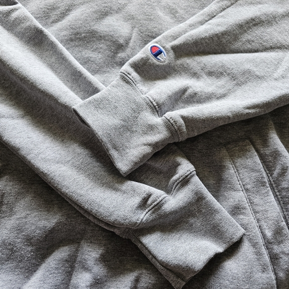 Champion XL Quarter-Zip Pullover Sweatshirt– Soft Fleece, Eco Authentic - Picture 4 of 12